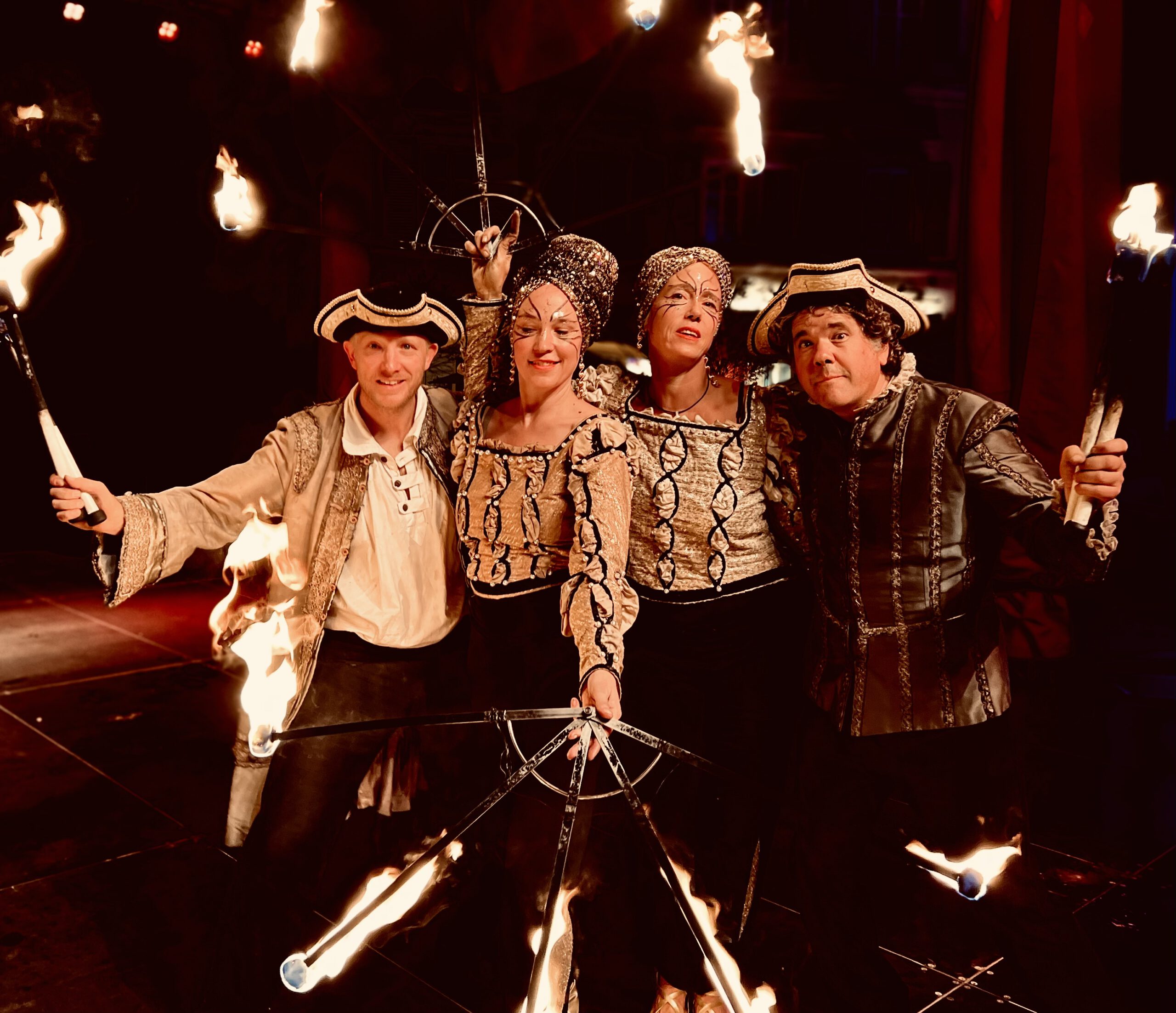 Feuershow Lichtarello
